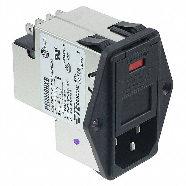 8-6609930-8 TE Connectivity Corcom Filters  Moduli di ingresso alimentazione (PEM)